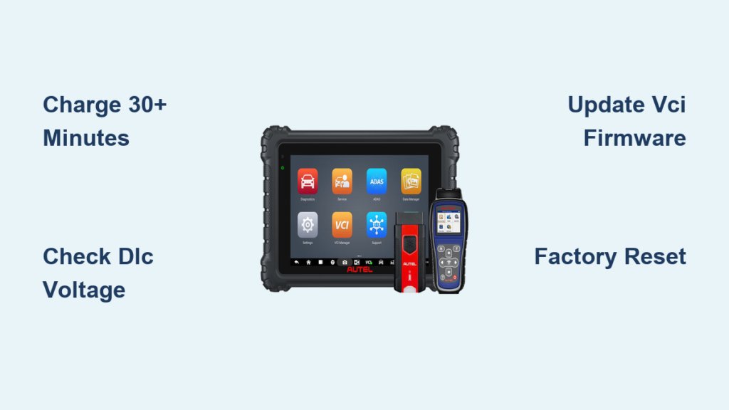 How to Fix Autel Scanner Not Working